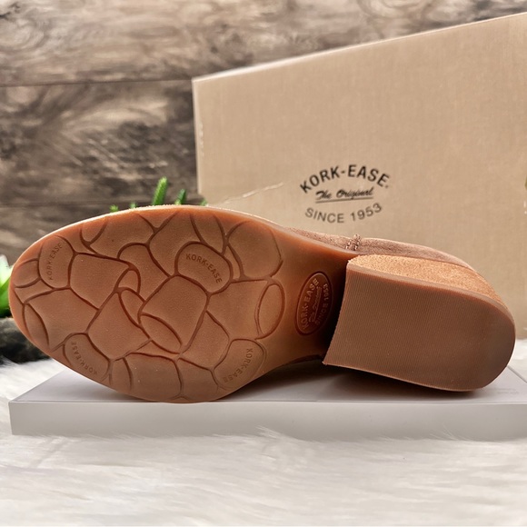 NIB Kork Ease Chandra Suede Ankle Bootie Boots 9M 40.5 Brown - Picture 9 of 12